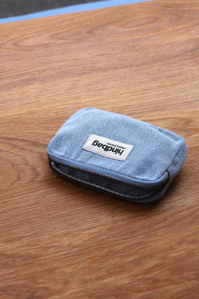 Porte monnaie Lili denim bleu