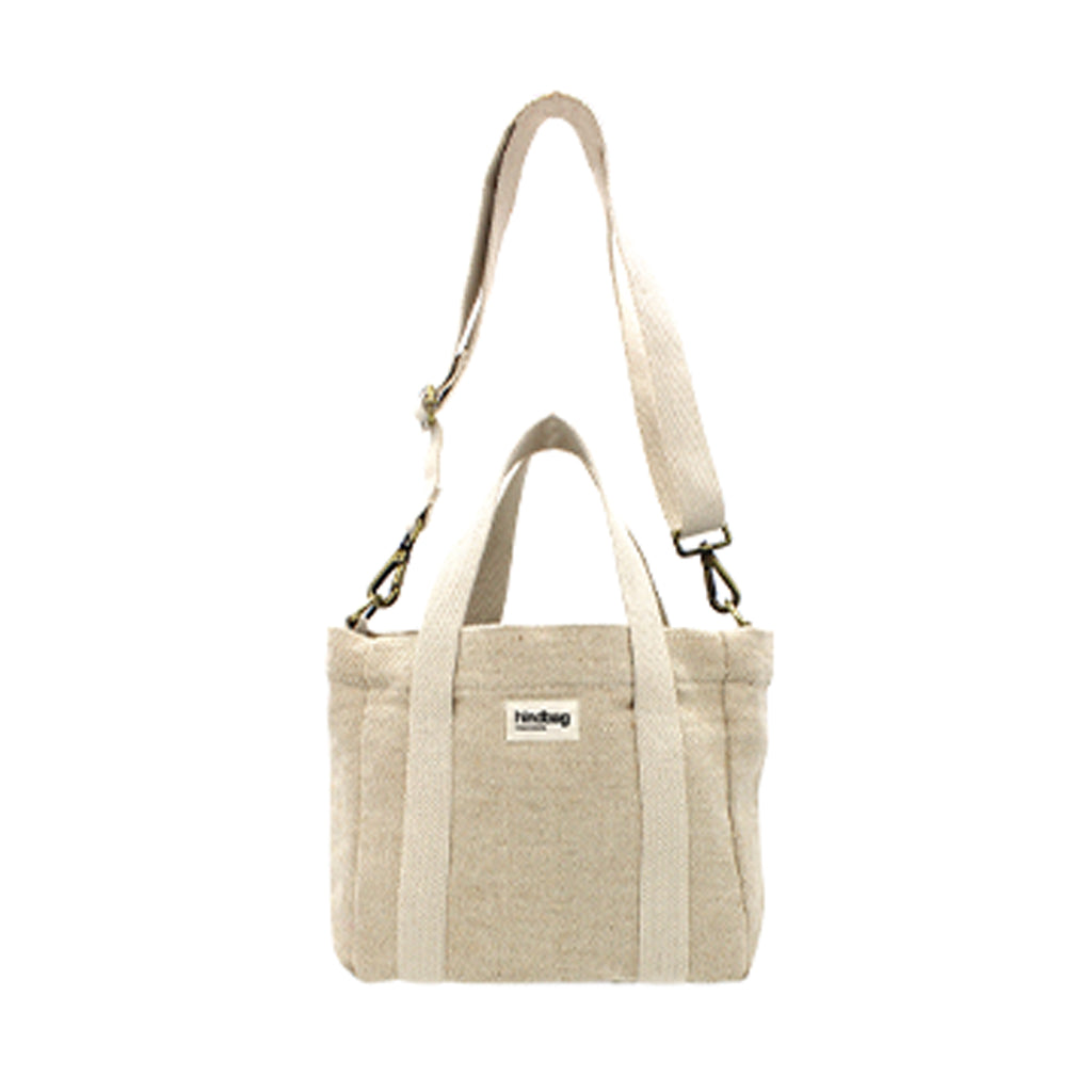 slider mini sac cabas Louise jute