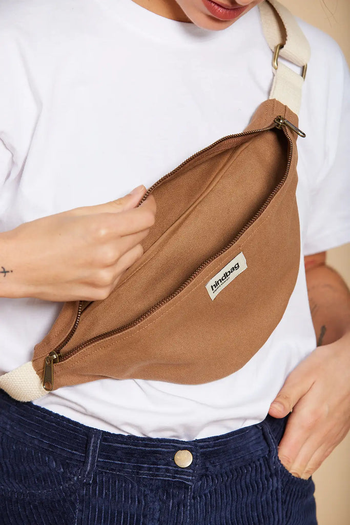Sac banane Olivia cannelle intérieur FEMME